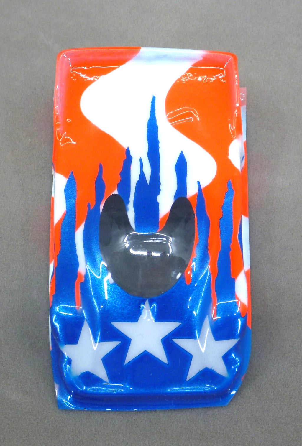 Stars and Stripes (design #1) - Professionally Painted Lexan HO Slot Car Body