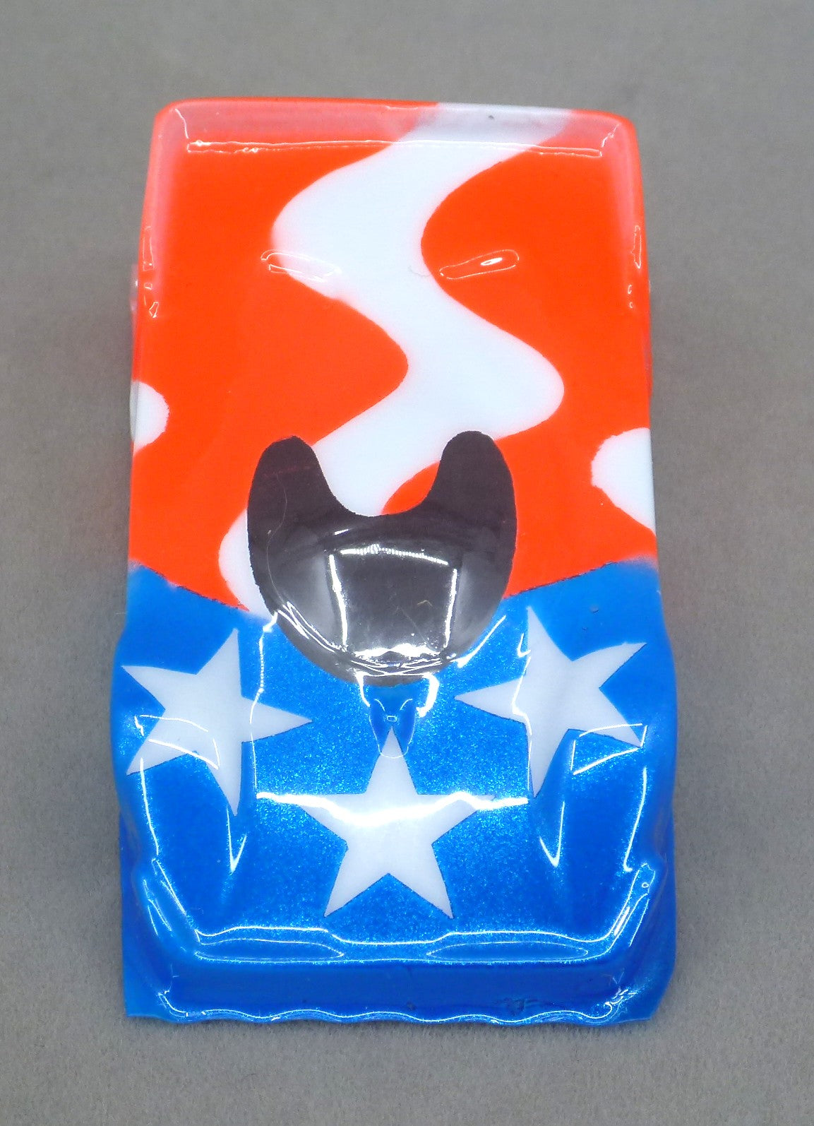 Stars and Stripes (design #2) - Professionally Painted Lexan HO Slot Car Body