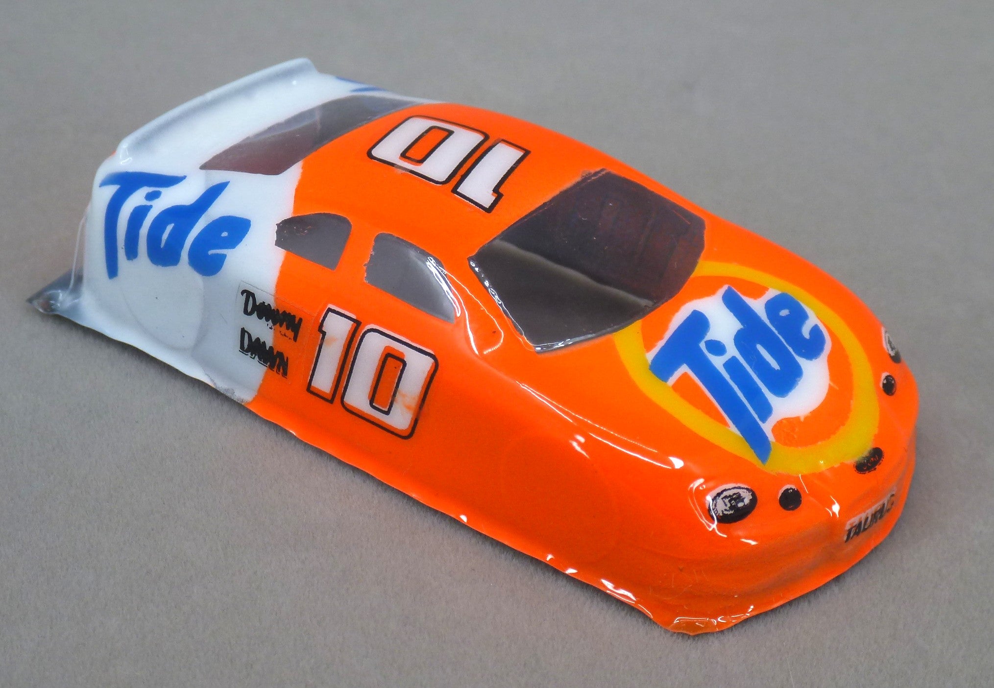 NASCAR (Tide) - Professionally Painted Lexan HO Slot Car Body