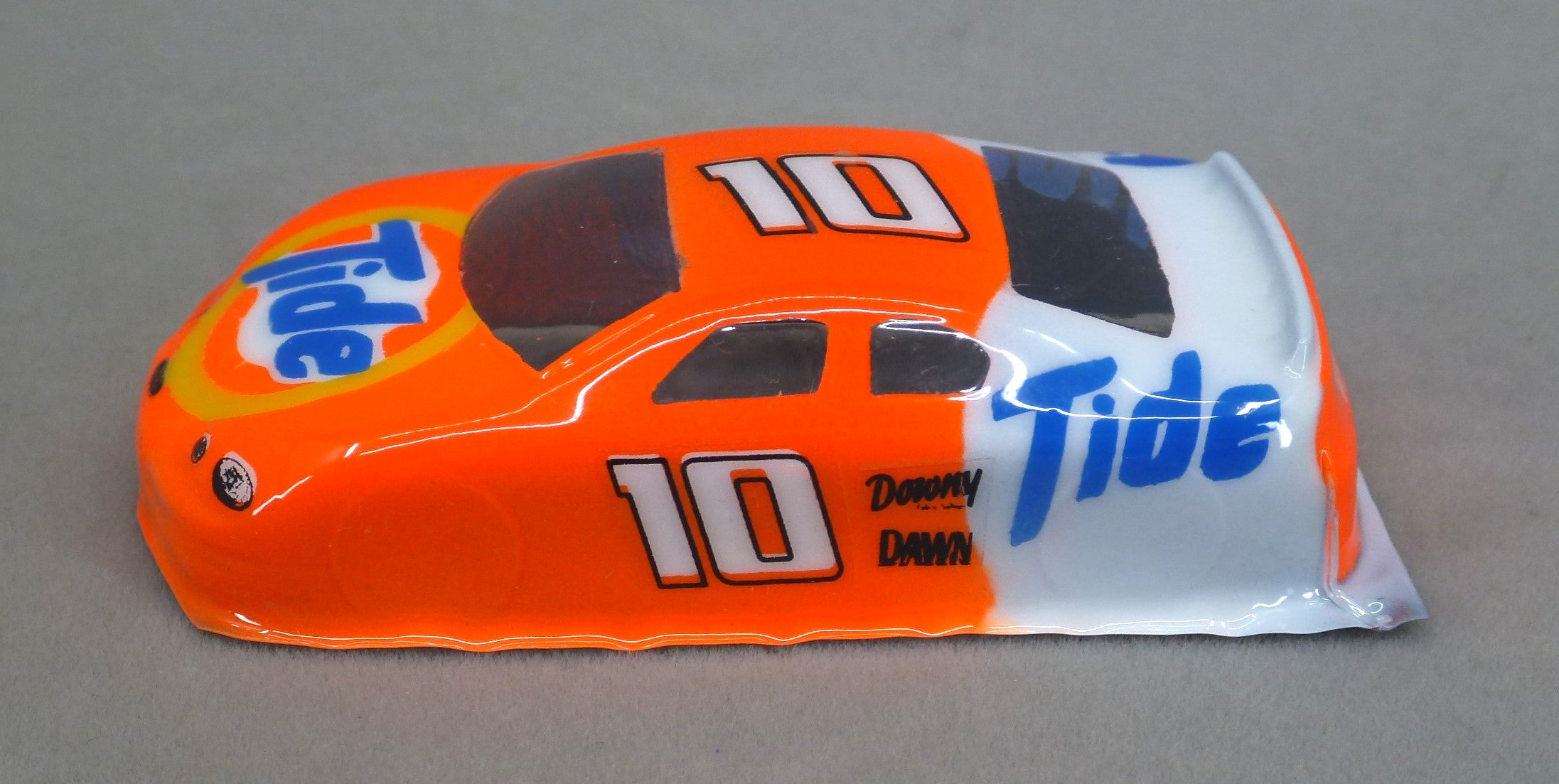 NASCAR (Tide) - Professionally Painted Lexan HO Slot Car Body
