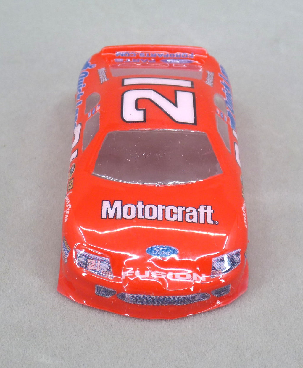 NASCAR (Motorcraft) - Professionally Painted Lexan HO Slot Car Body