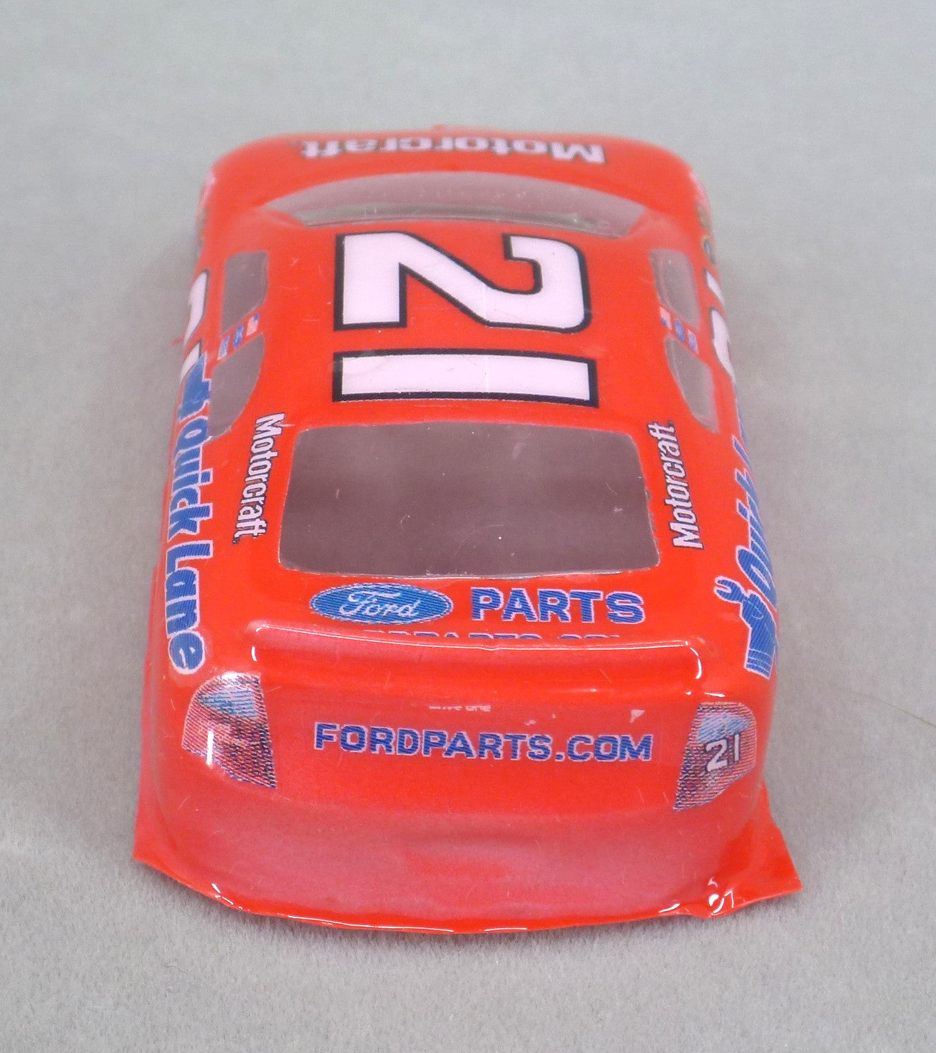 NASCAR (Motorcraft) - Professionally Painted Lexan HO Slot Car Body