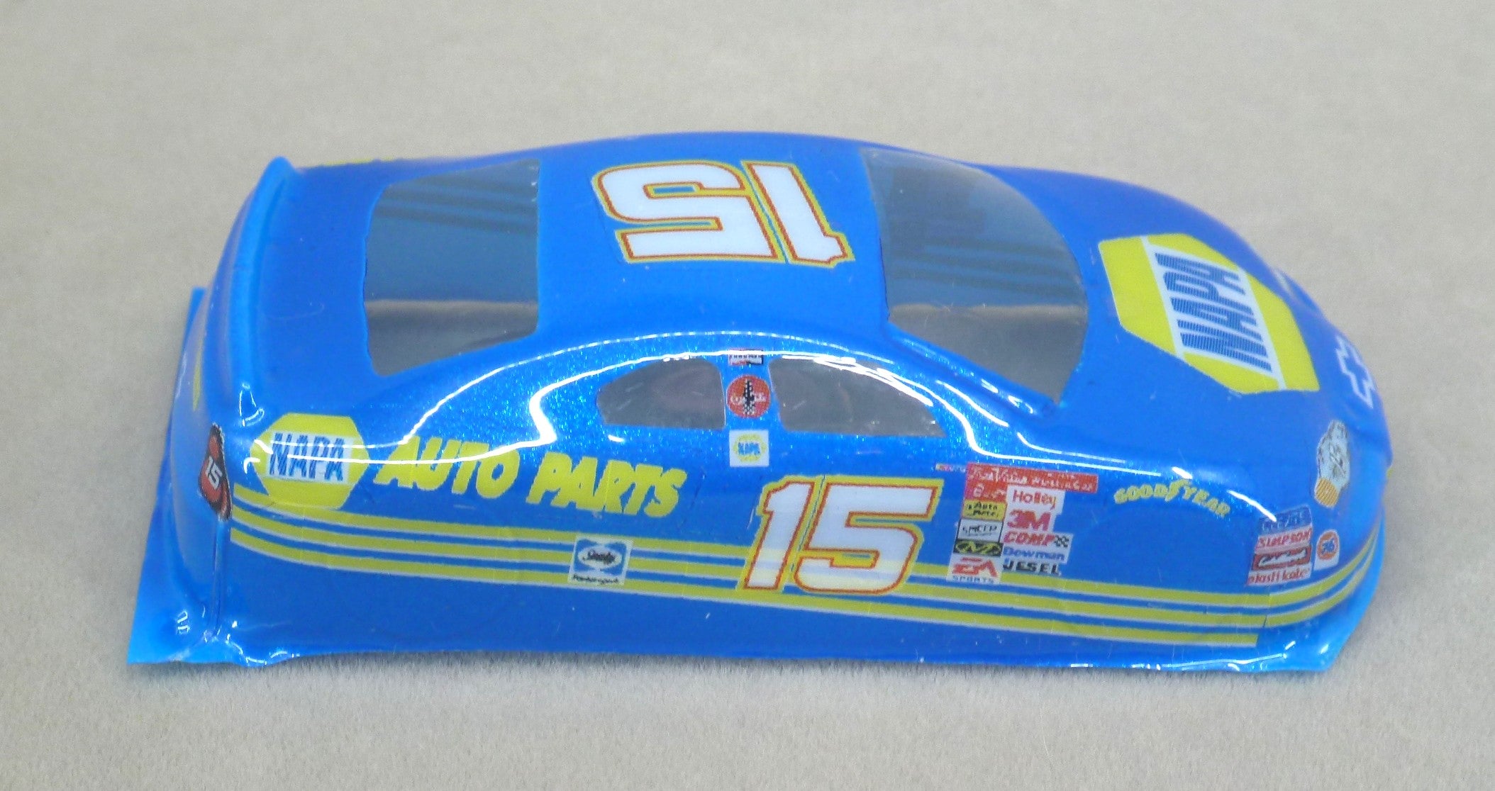 NASCAR (NAPA) - Professionally Painted Lexan HO Slot Car Body