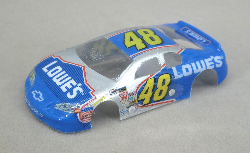 NASCAR (Lowe's) - Professionally Painted Lexan HO Slot Car Body