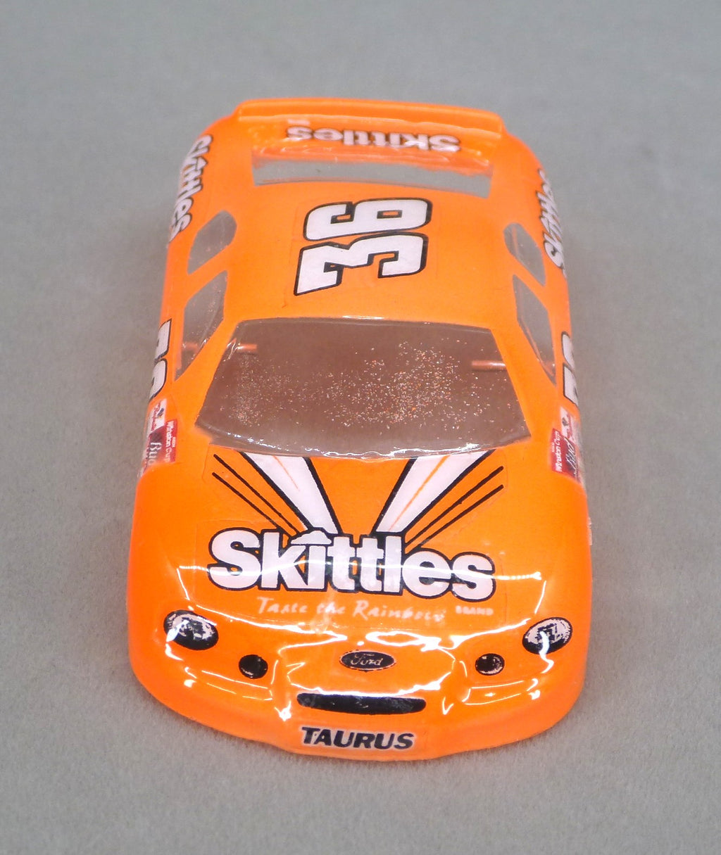 NASCAR (Skittles) - Professionally Painted Lexan HO Slot Car Body