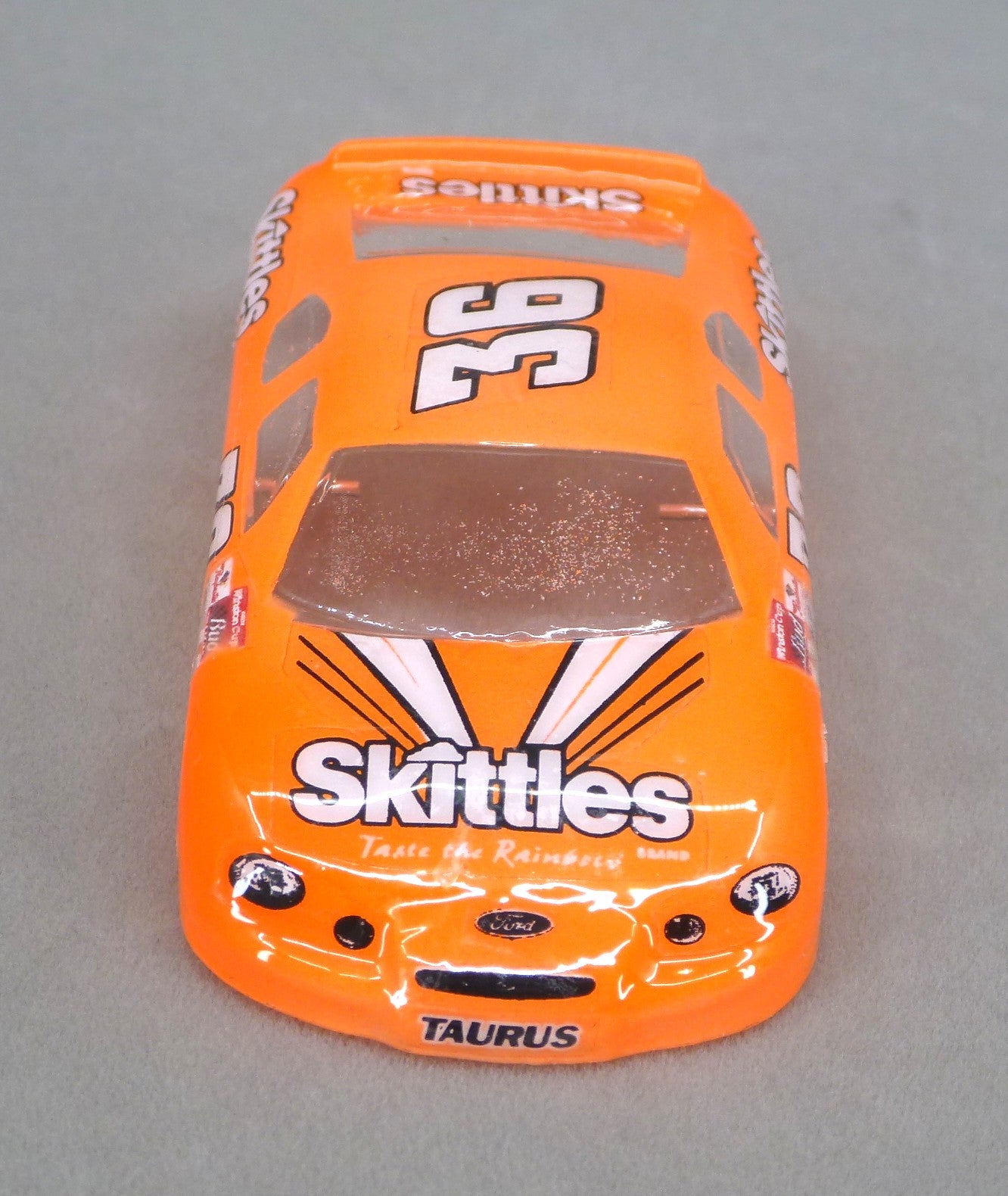 NASCAR (Skittles) - Professionally Painted Lexan HO Slot Car Body