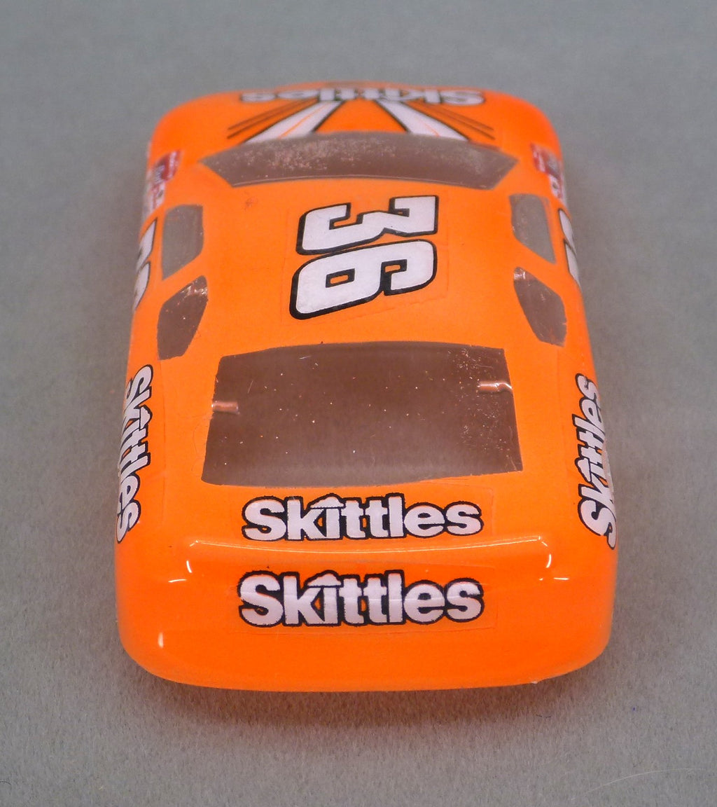 NASCAR (Skittles) - Professionally Painted Lexan HO Slot Car Body