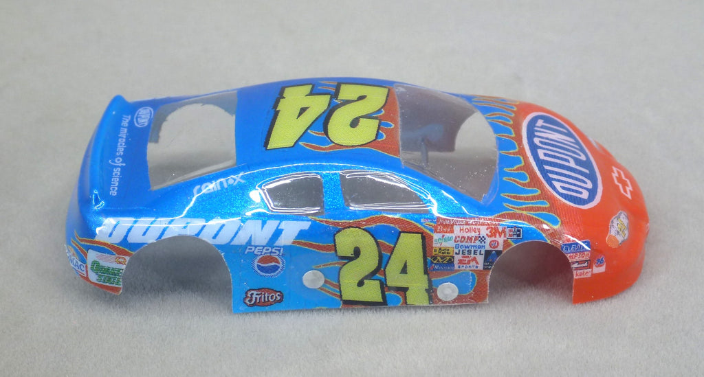 NASCAR (Dupont) - Professionally Painted Lexan HO Slot Car Body