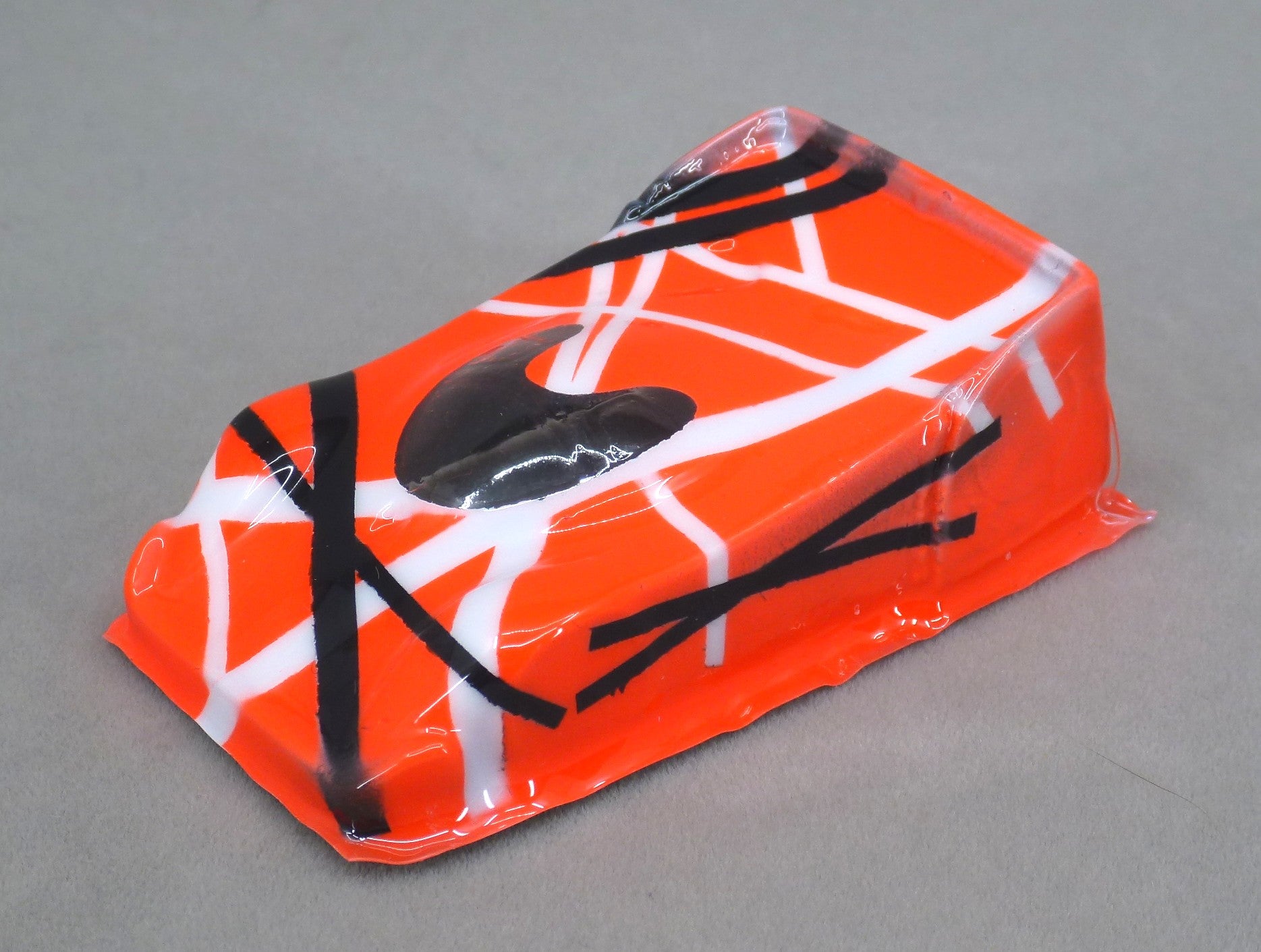 Helter Skelter Car (Red) - Professionally Painted Lexan HO Slot Car Body