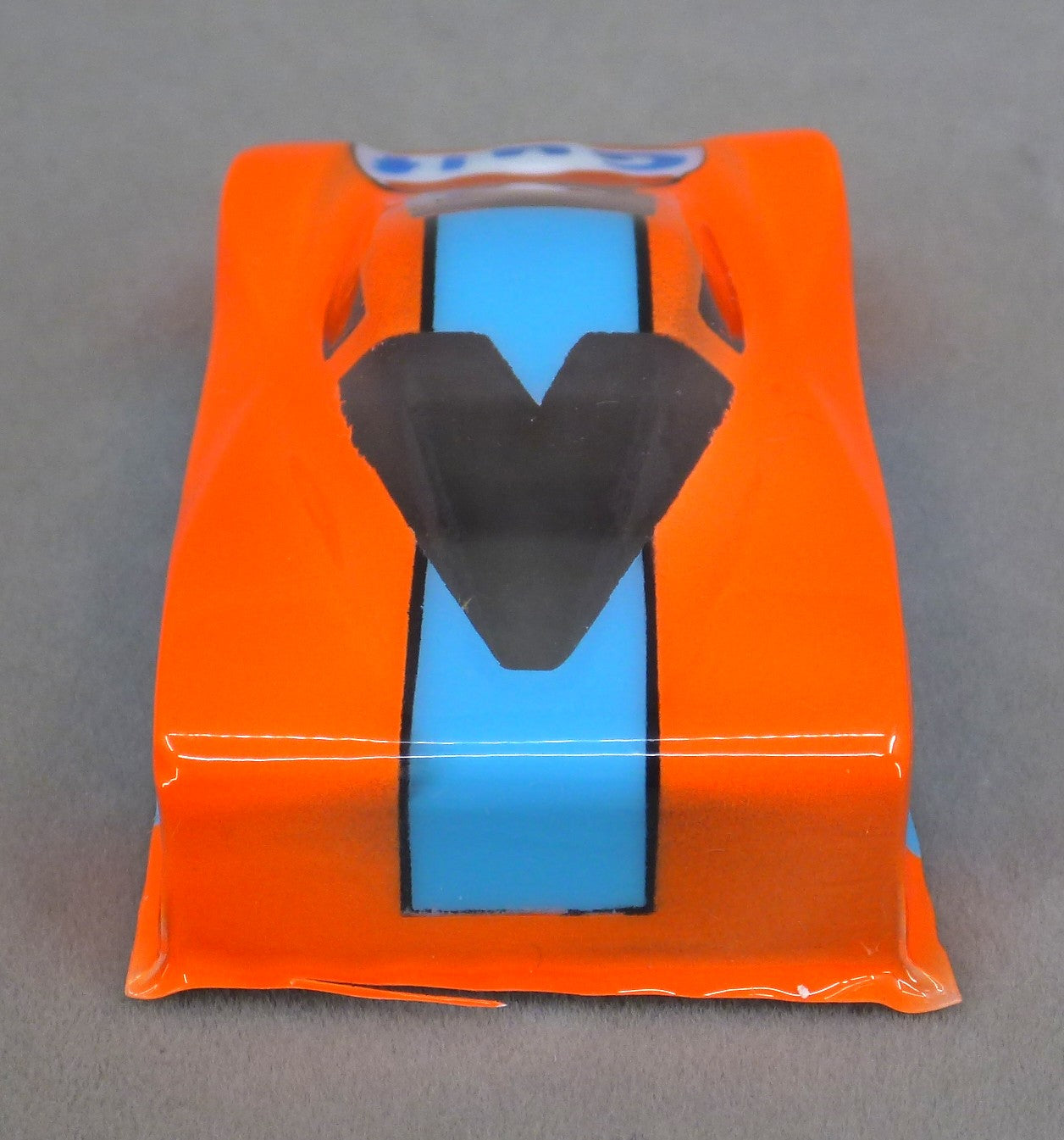 Gulf Car (Orange) - Professionally Painted Lexan HO Slot Car Body