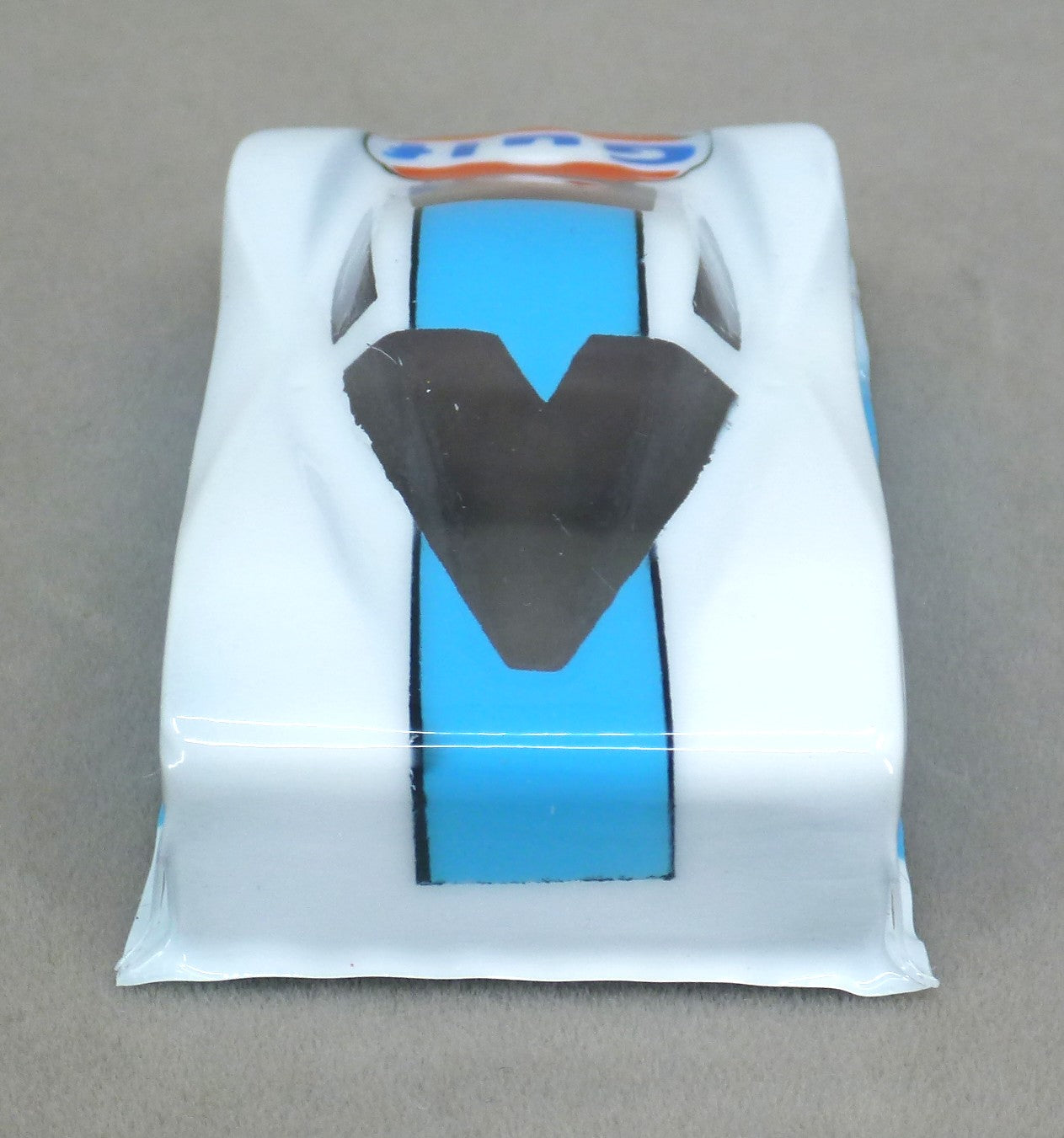 Gulf Car (White) - Professionally Painted Lexan HO Slot Car Body