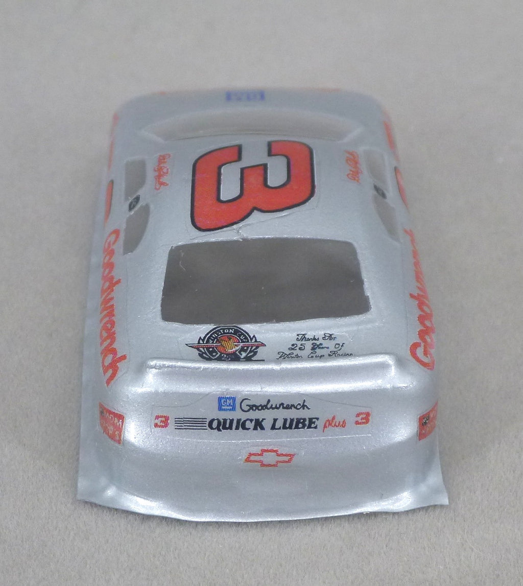 NASCAR (Goodwrench #3) - Professionally Painted Lexan HO Slot Car Body