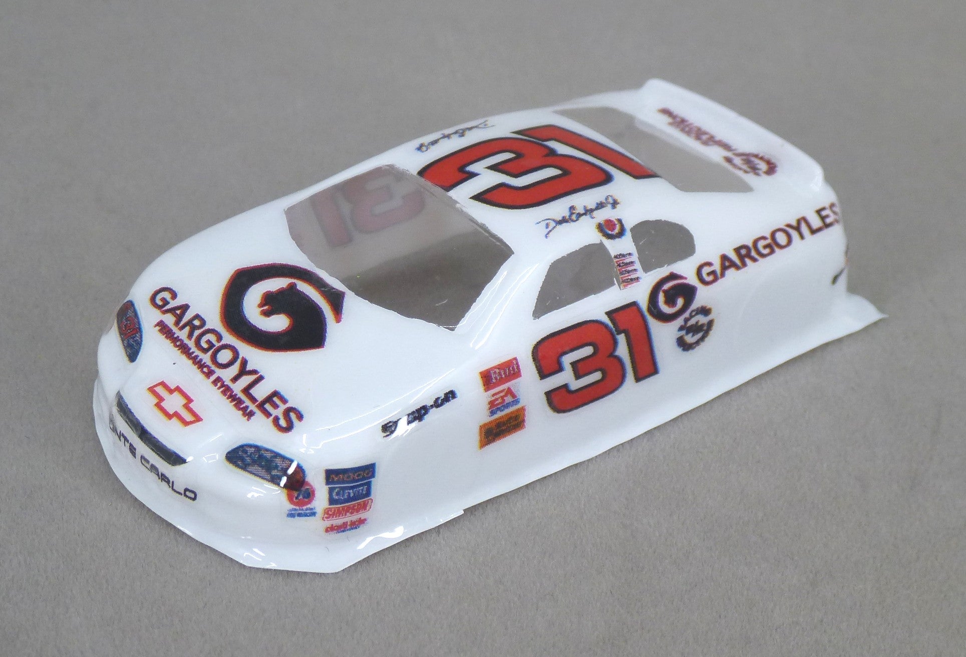 NASCAR (Gargoyles) - Professionally Painted Lexan HO Slot Car Body