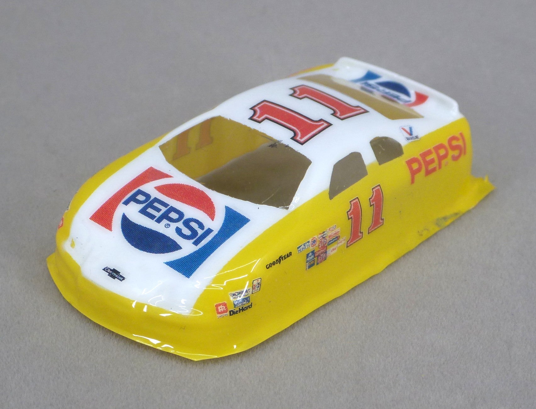NASCAR (Pepsi) - Professionally Painted Lexan HO Slot Car Body