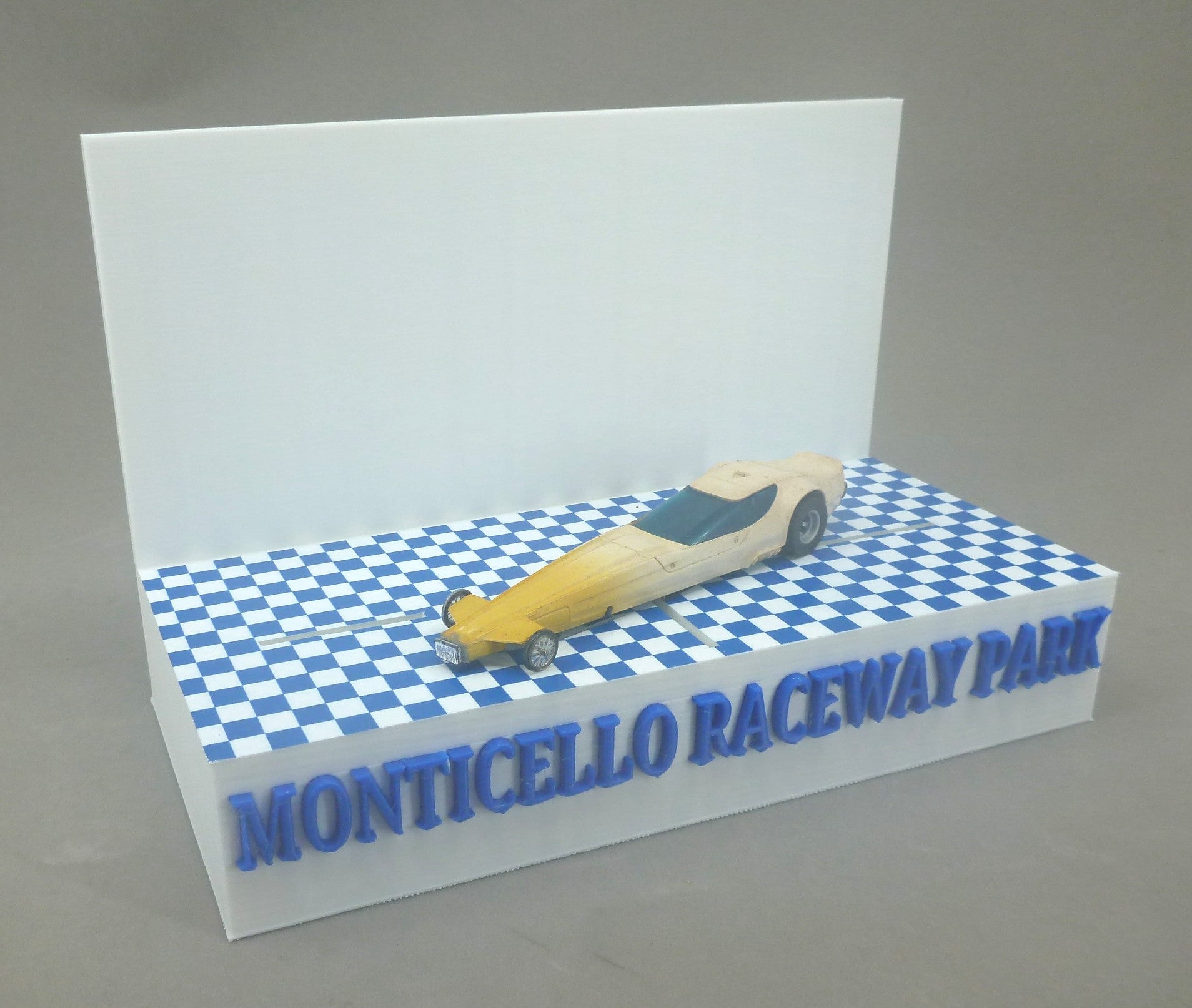 Custom One-Off Drag Raceway Podium for "S.B."