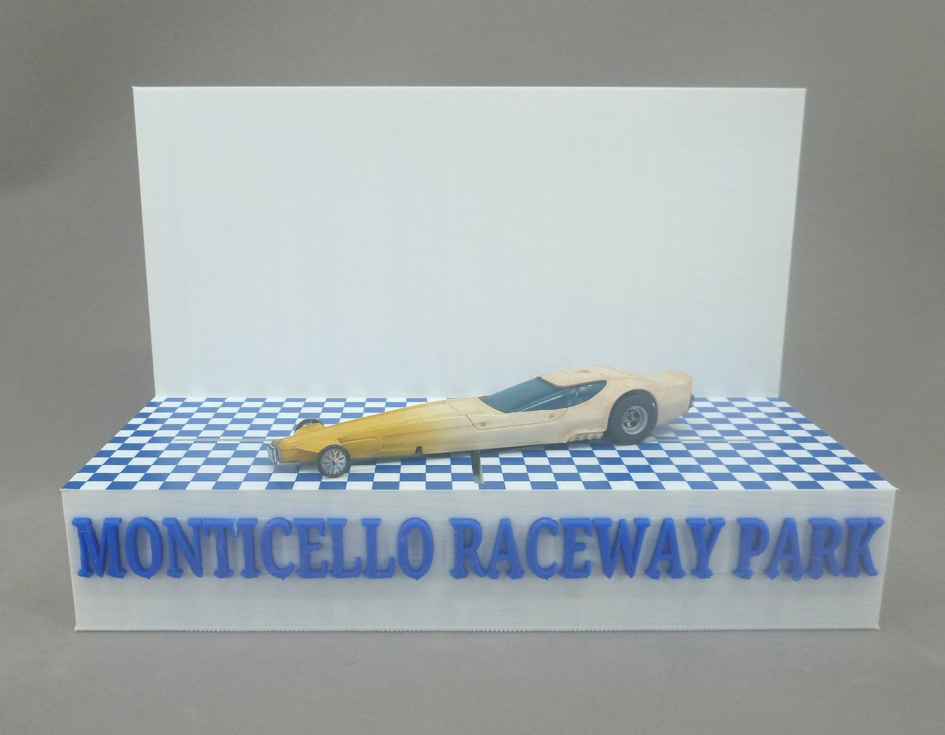 Custom One-Off Drag Raceway Podium for "S.B."