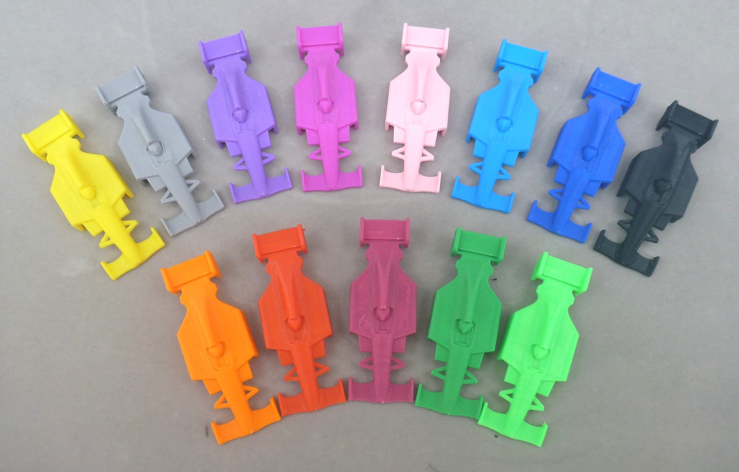 3D Printed Indy Car Hard Body - Black