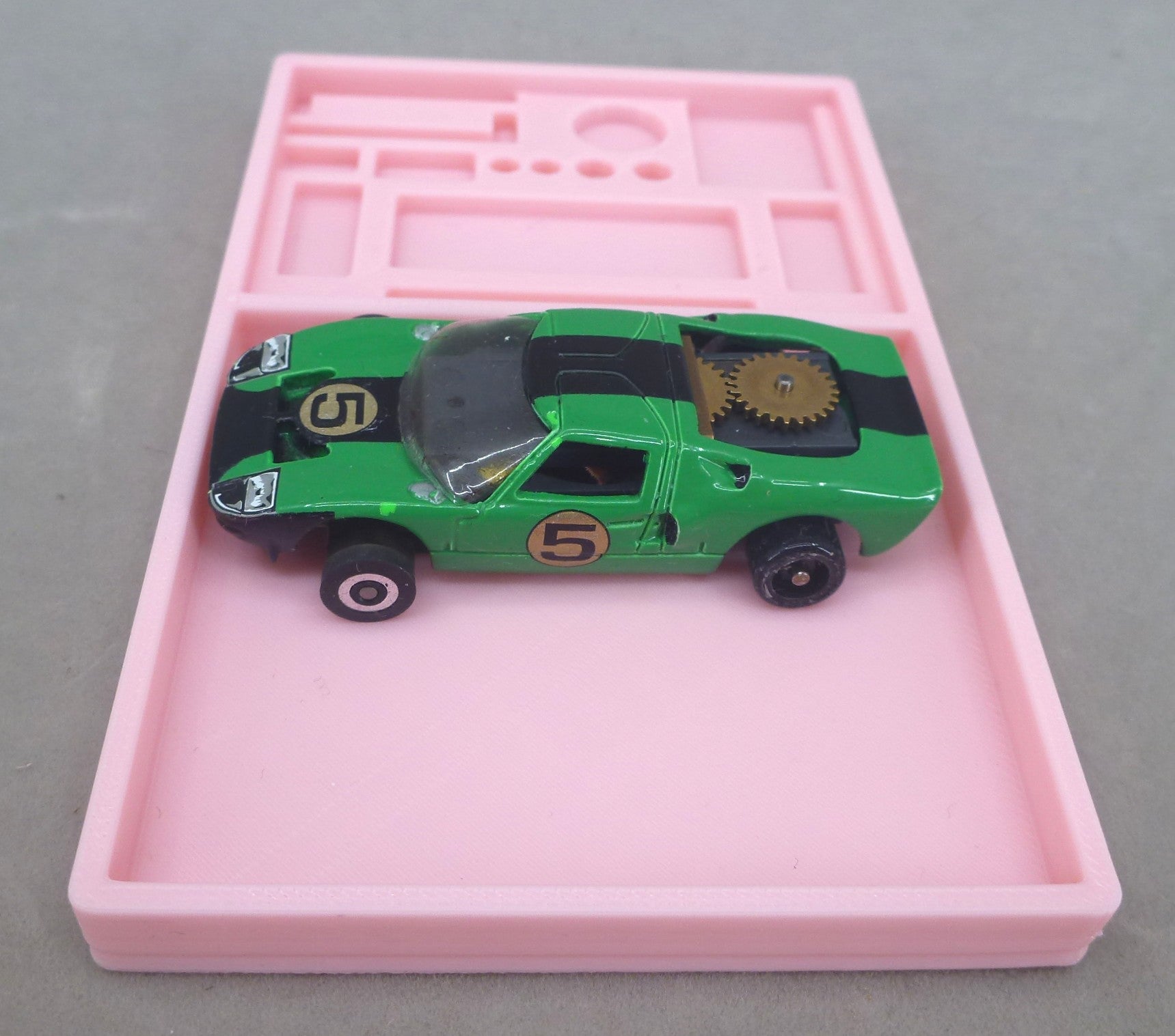 Small Car Disassembly Tray