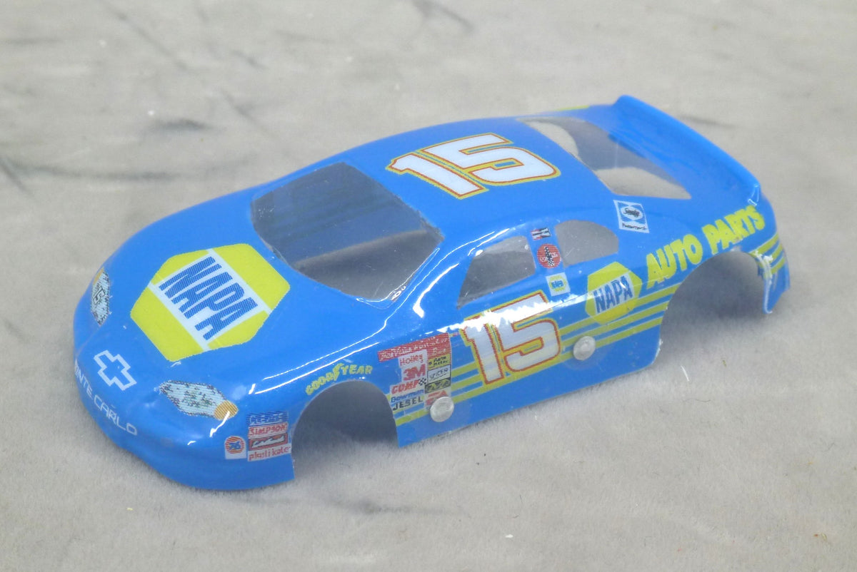 NASCAR (NAPA) - Professionally Painted Lexan HO Slot Car Body