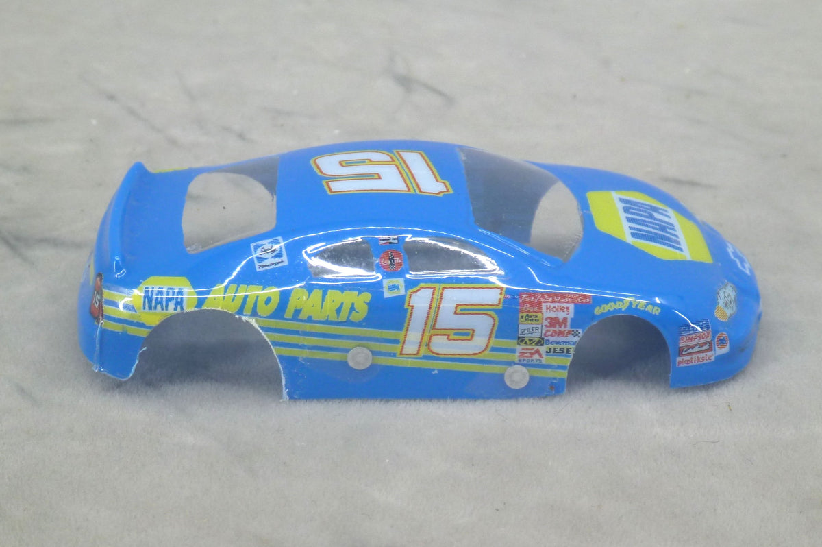 NASCAR (NAPA) - Professionally Painted Lexan HO Slot Car Body