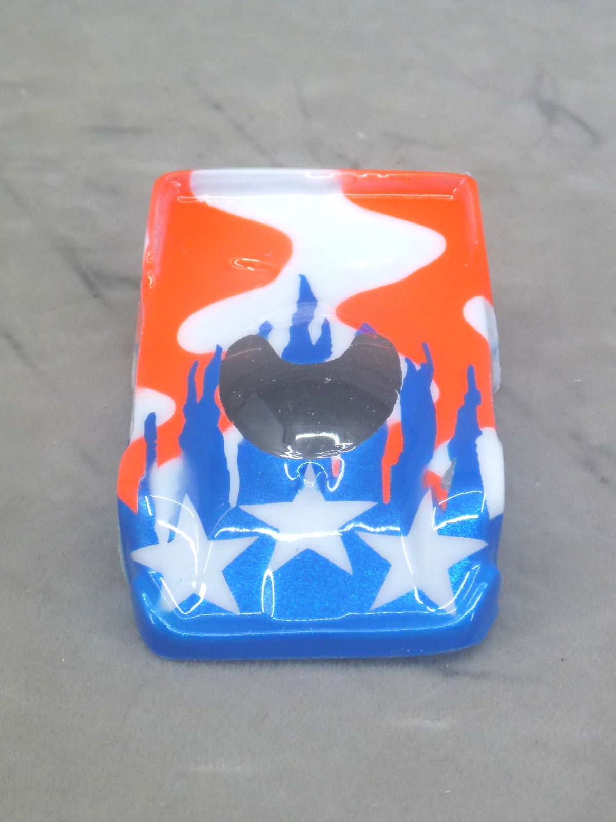 Stars and Stripes (design #1) - Professionally Painted Lexan HO Slot Car Body
