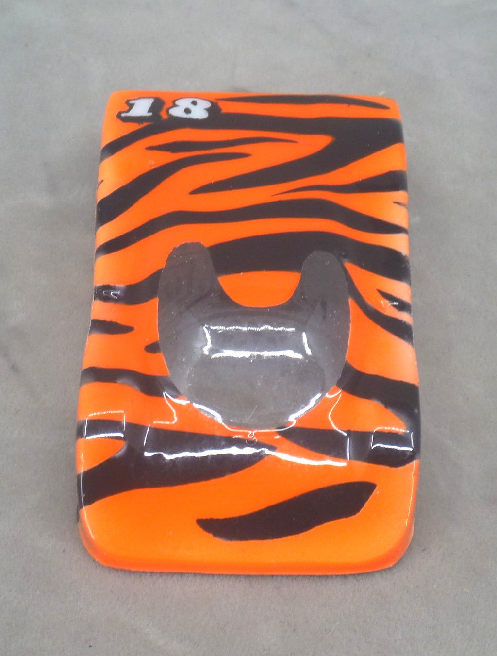 Tiger Pattern (Orange & Black) - Professionally Painted Lexan HO Slot Car Body