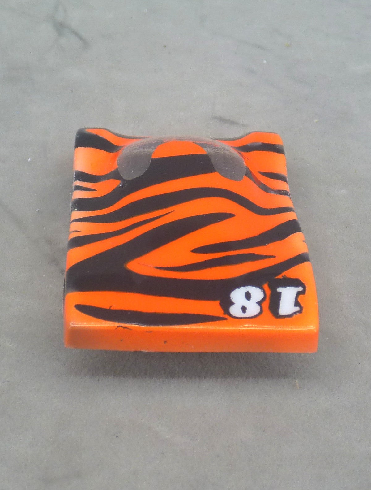 Tiger Pattern (Orange & Black) - Professionally Painted Lexan HO Slot Car Body