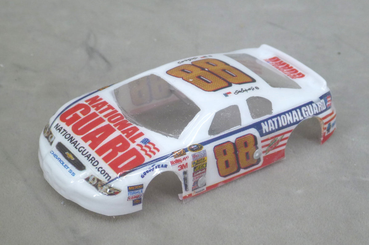 NASCAR (National Guard) - Professionally Painted Lexan HO Slot Car Body