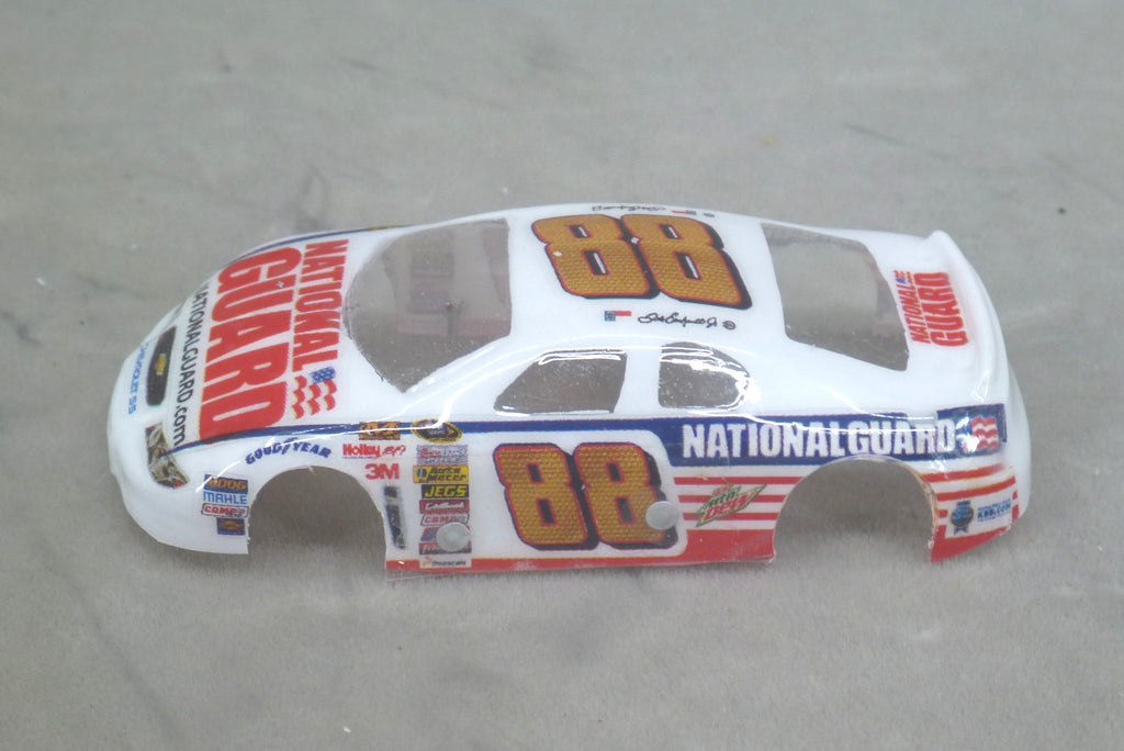 NASCAR (National Guard) - Professionally Painted Lexan HO Slot Car Body