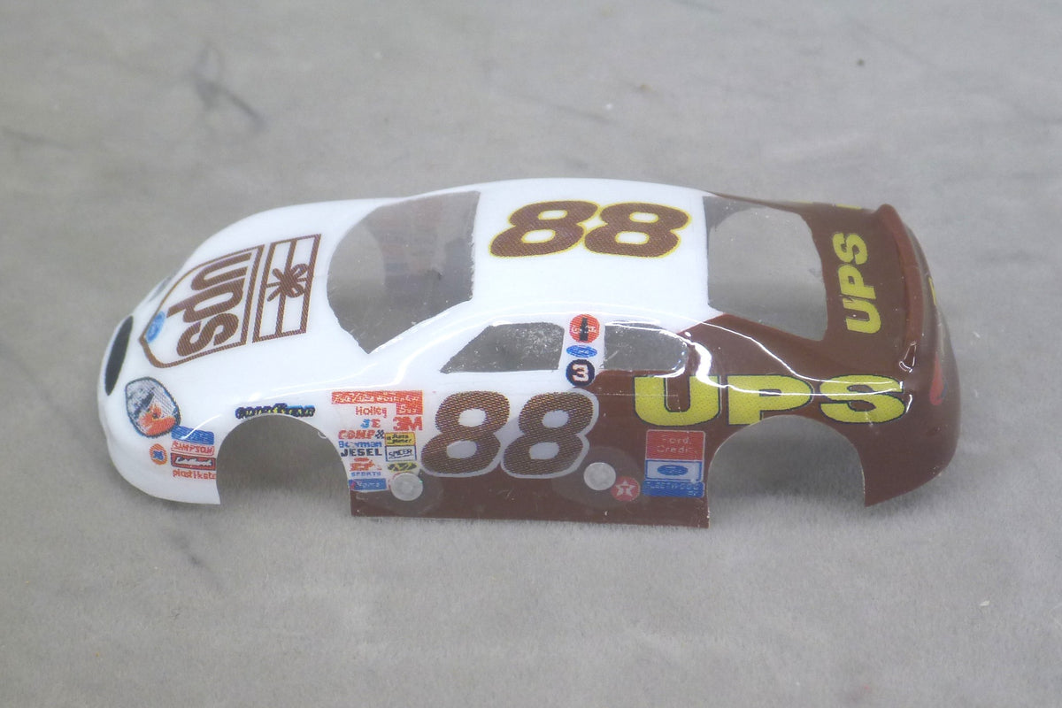 NASCAR (UPS) - Professionally Painted Lexan HO Slot Car Body
