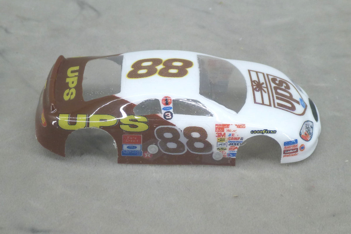 NASCAR (UPS) - Professionally Painted Lexan HO Slot Car Body