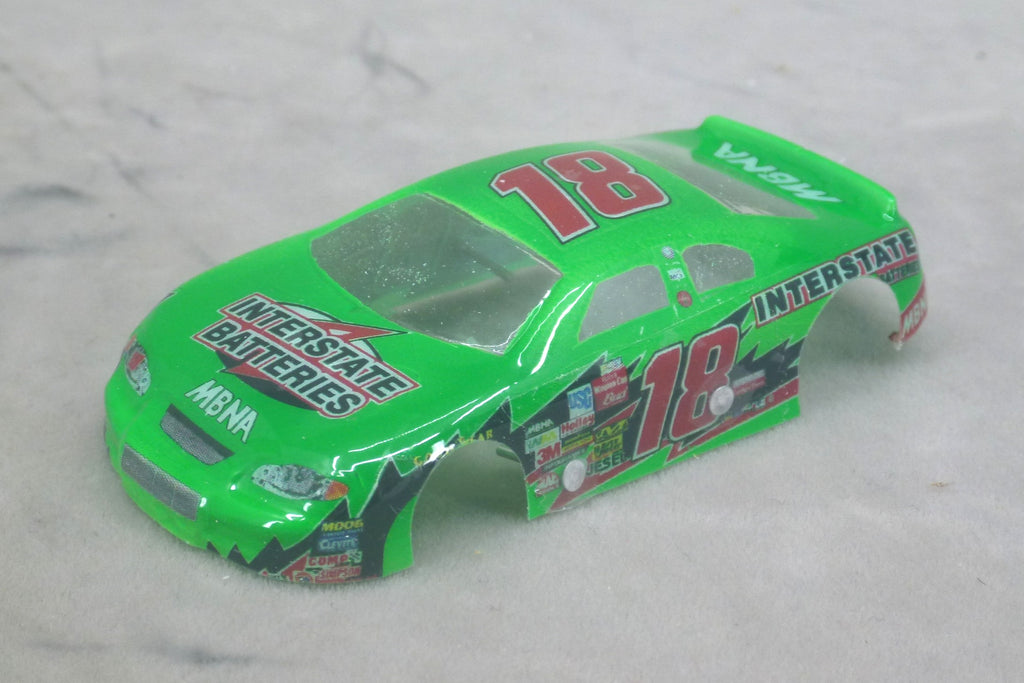 NASCAR (Interstate Batteries) - Professionally Painted Lexan HO Slot Car Body
