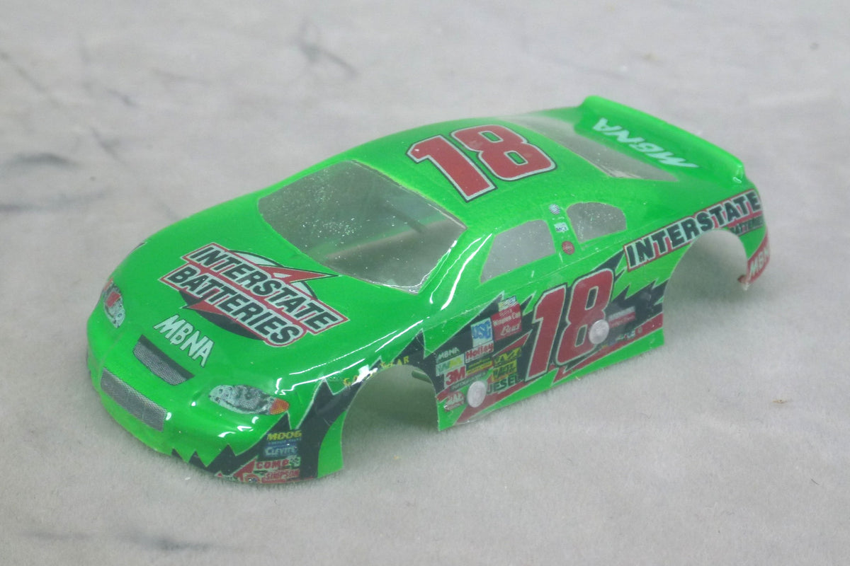 NASCAR (Interstate Batteries) - Professionally Painted Lexan HO Slot Car Body