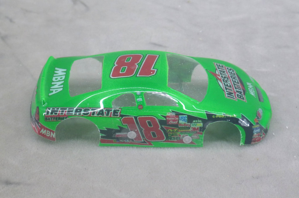 NASCAR (Interstate Batteries) - Professionally Painted Lexan HO Slot Car Body