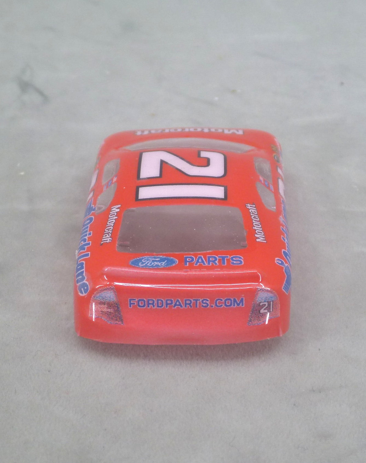 NASCAR (Motorcraft) - Professionally Painted Lexan HO Slot Car Body