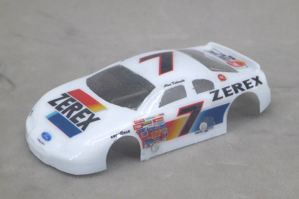 NASCAR (Zerex) - Professionally Painted Lexan HO Slot Car Body