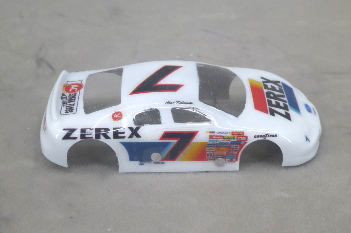 NASCAR (Zerex) - Professionally Painted Lexan HO Slot Car Body