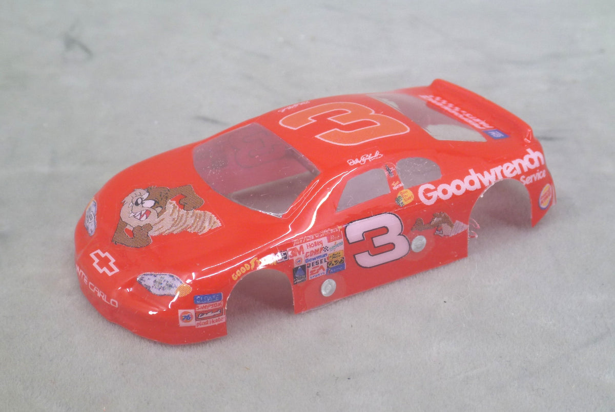 NASCAR (Goodwrench) - Professionally Painted Lexan HO Slot Car Body