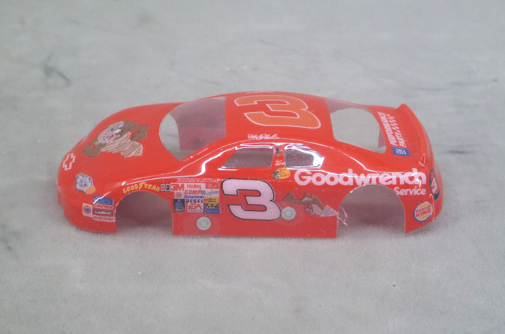 NASCAR (Goodwrench) - Professionally Painted Lexan HO Slot Car Body