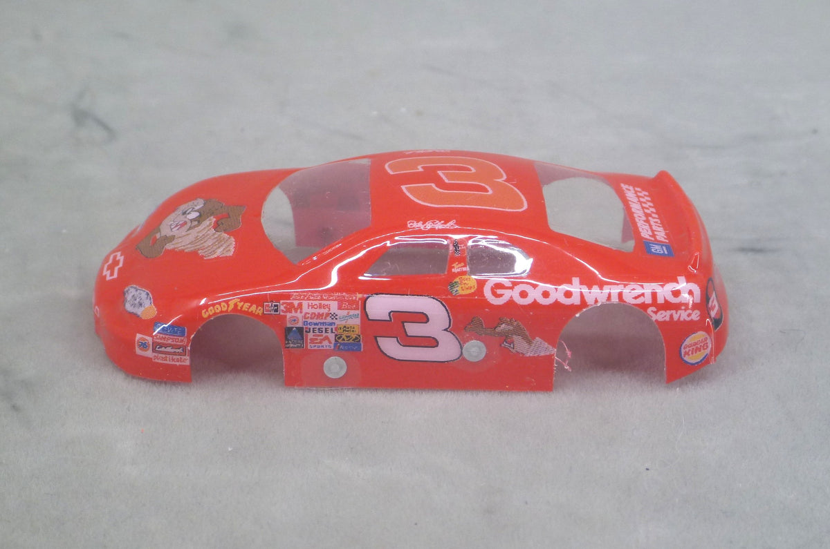 NASCAR (Goodwrench) - Professionally Painted Lexan HO Slot Car Body
