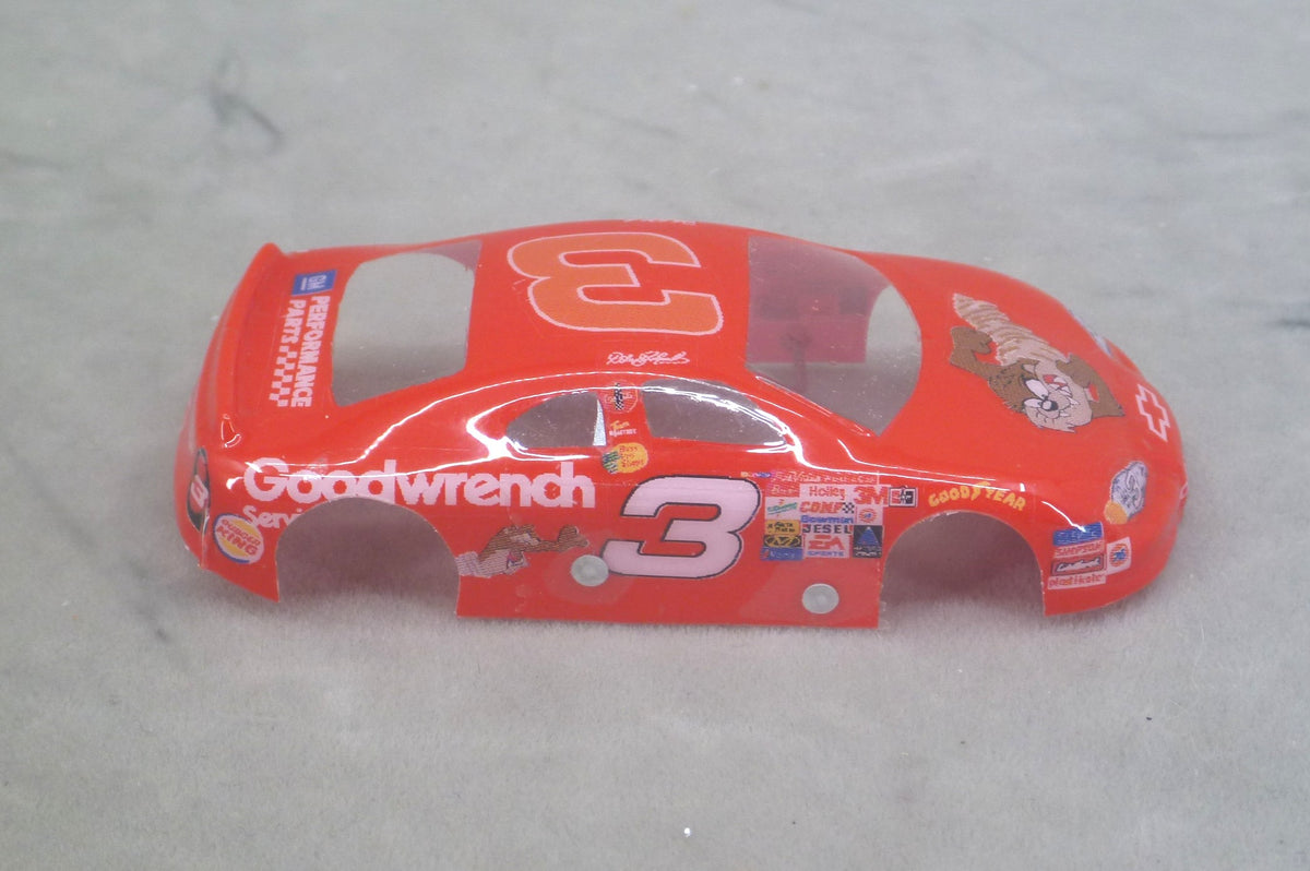NASCAR (Goodwrench) - Professionally Painted Lexan HO Slot Car Body