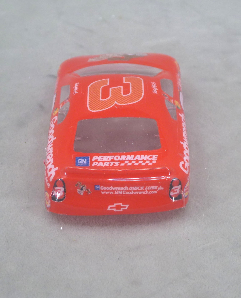 NASCAR (Goodwrench) - Professionally Painted Lexan HO Slot Car Body