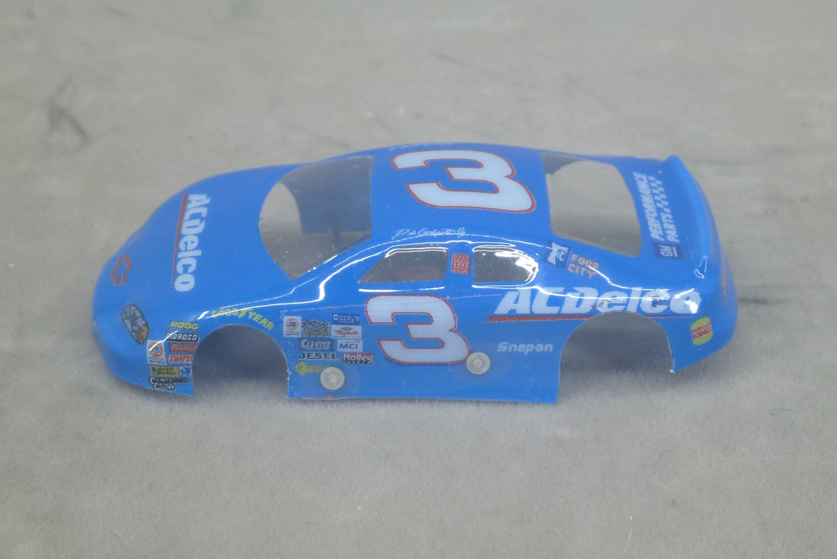 NASCAR (AC Delco) - Professionally Painted Lexan HO Slot Car Body