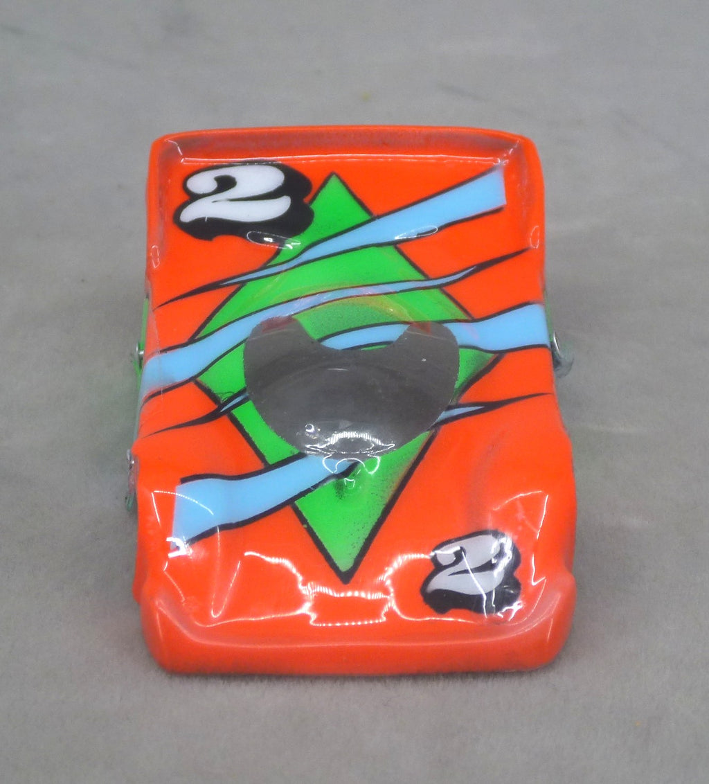 Neon Ribbon (Red) - Professionally Painted Lexan HO Slot Car Body
