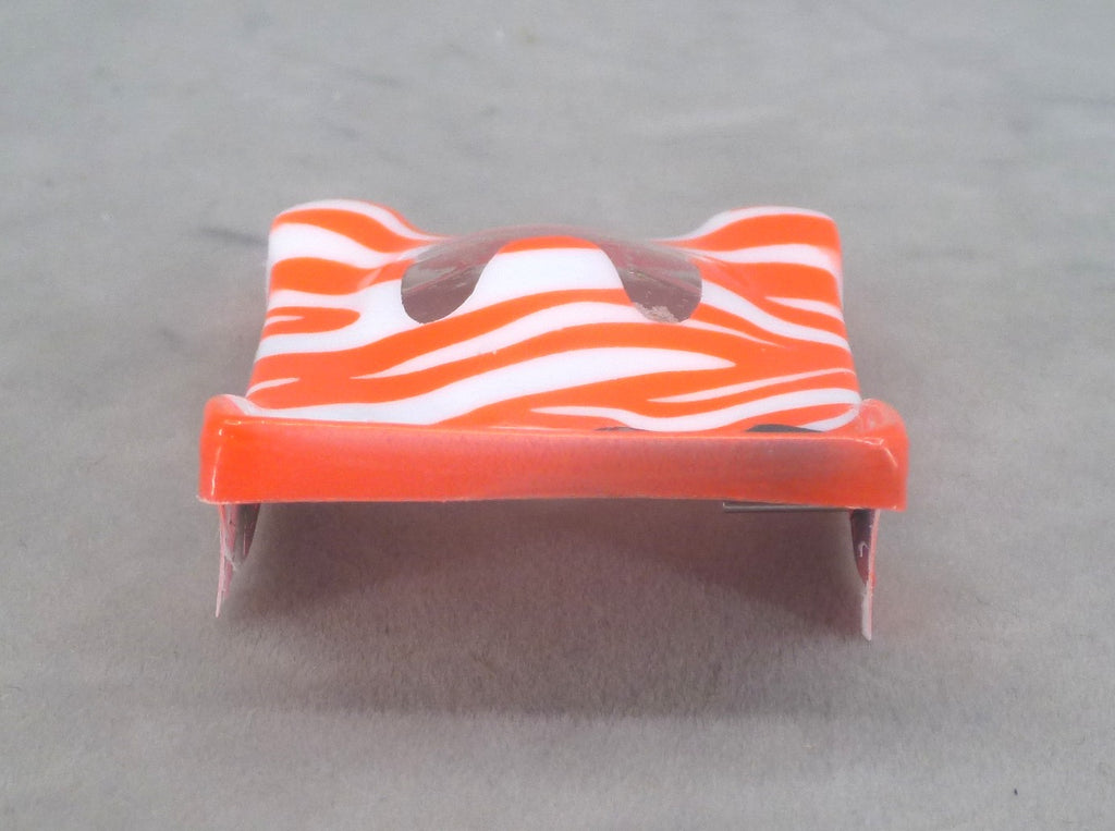 Wild Current (Red-Orange) - Professionally Painted Lexan HO Slot Car Body