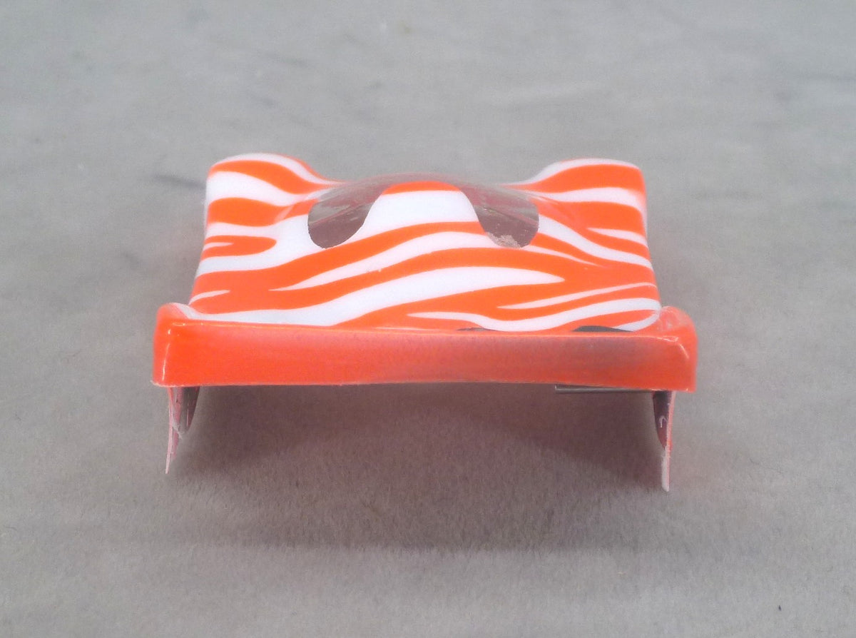 Wild Current (Red-Orange) - Professionally Painted Lexan HO Slot Car Body