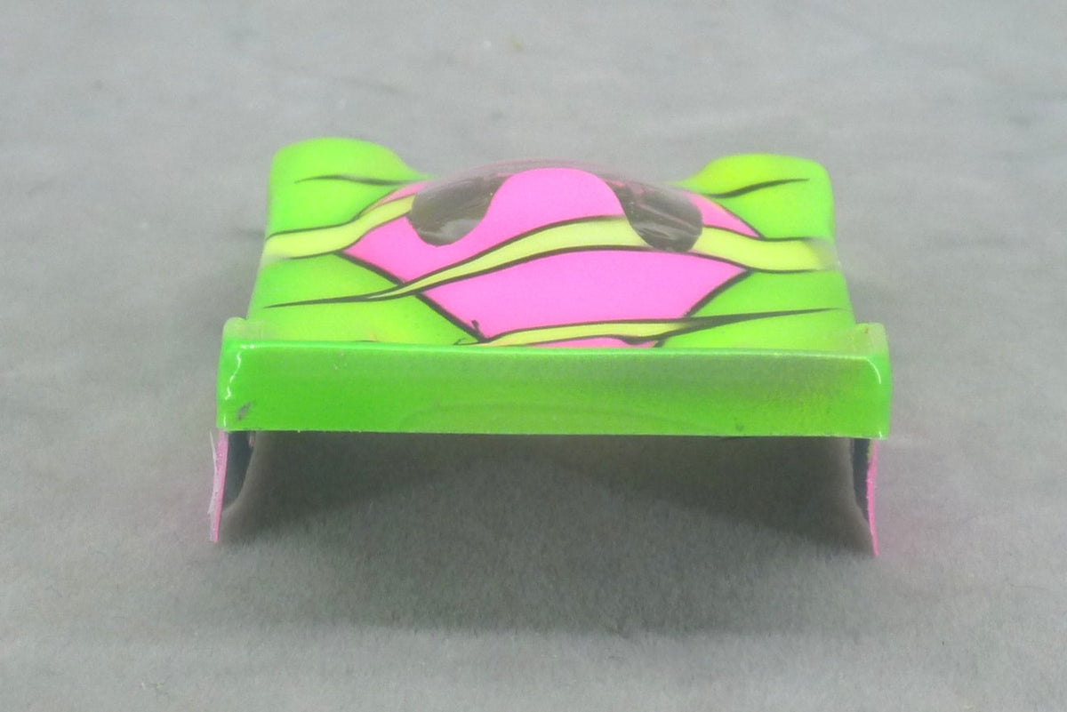 Neon Ribbon (Lime Green) - Professionally Painted Lexan HO Slot Car Body