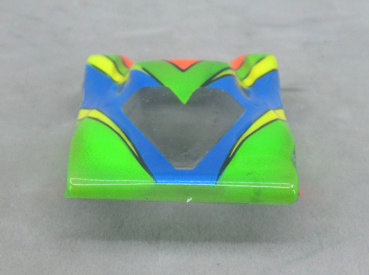 Vector Strike (Orange/Green/Blue) - Professionally Painted Lexan HO Slot Car Body
