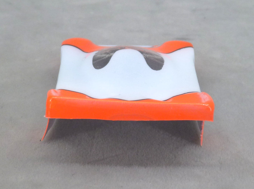 Aero Sweep (Red-Orange / White) - Professionally Painted Lexan HO Slot Car Body