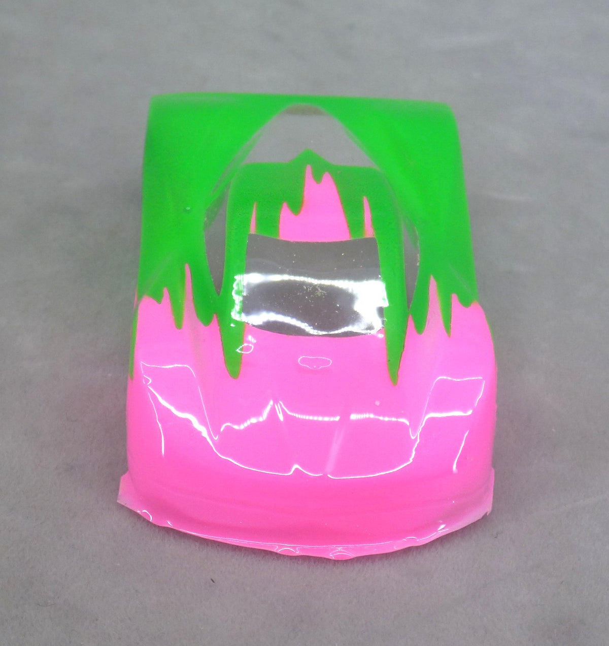 Toxic Pop (Fade Flame) Professionally Painted Lexan HO Slot Car Body